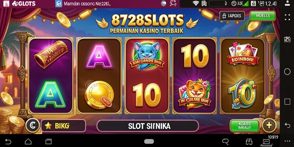 Tampilan menarik dari gameplay <strong>8728SLOTS</strong> dengan berbagai tema slot.