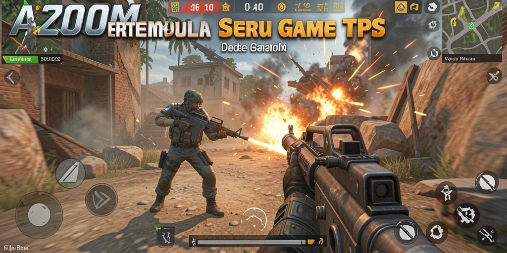 Tampilan gameplay A200M yang penuh aksi dan menegangkan.