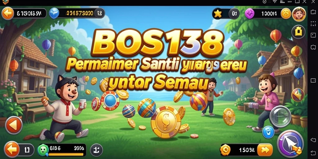 Tampilan gameplay BOS138 yang seru dan menantang.