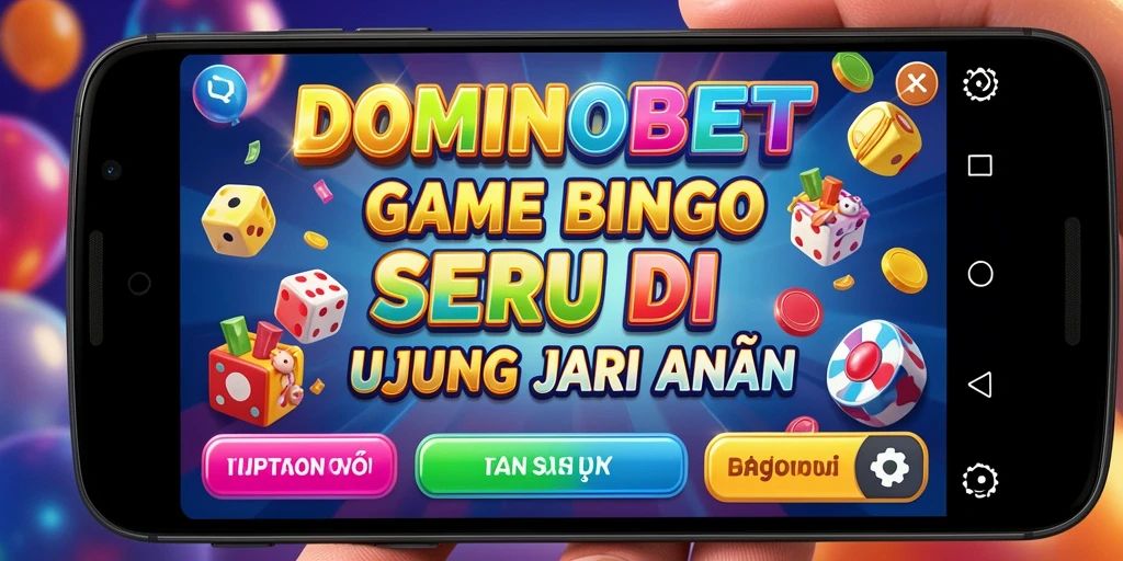 Gameplay seru dalam DOMINOBET dengan suasana Bingo yang menegangkan.