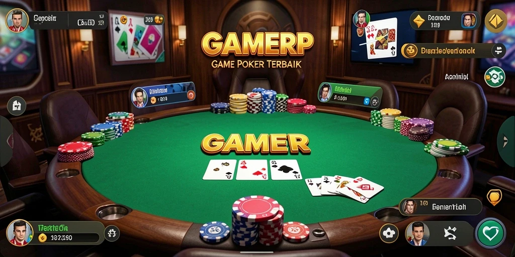 Tampilan gameplay seru dan interaktif dari GAMERP.
