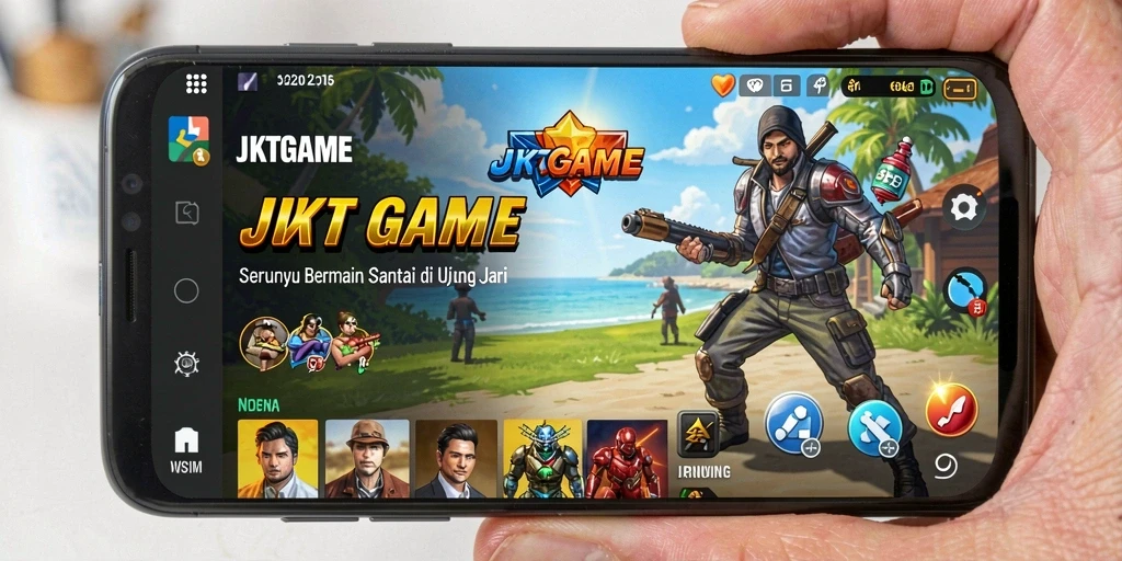 Tampilan gameplay JKTGAME yang seru dan menantang.