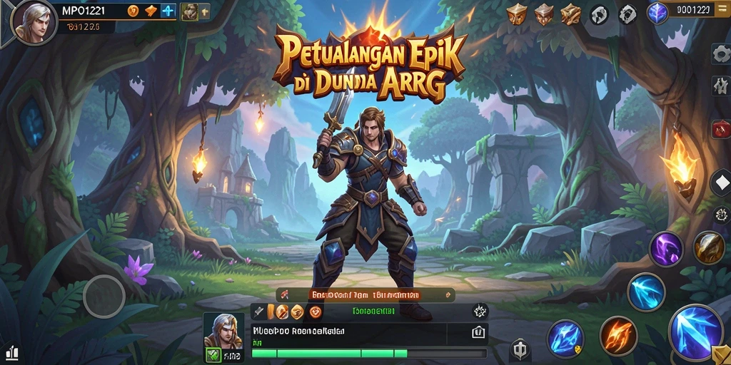 Tangkapan layar gameplay seru MPO1221 yang menampilkan pertarungan epik.