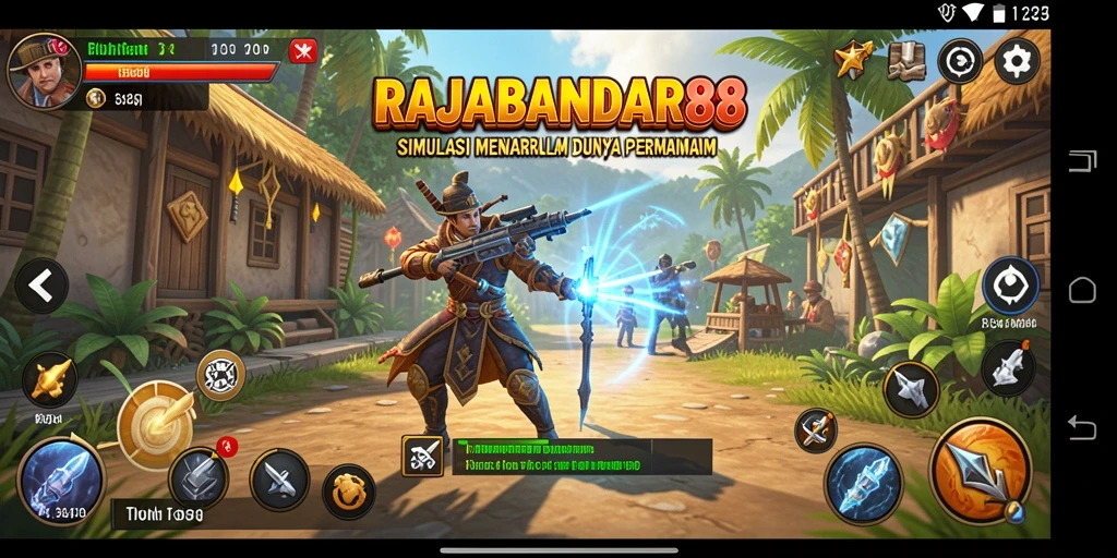 Tampilan gameplay RAJABANDAR88 yang memukau dan interaktif.