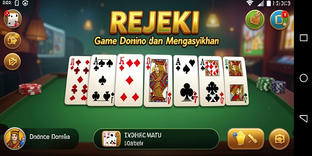 Tampilan gameplay REJEKI yang menarik dan interaktif.