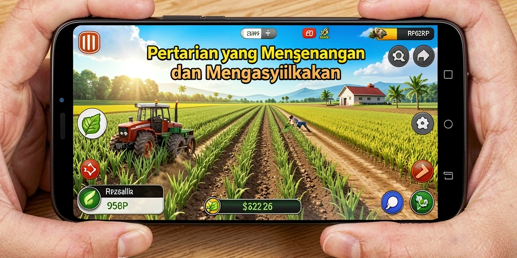 Gameplay RP62RP yang seru dan menarik untuk penggemar Farming.
