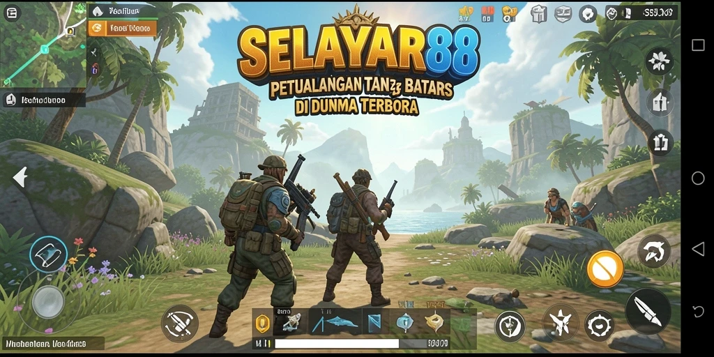 Gameplay <strong>SELAYAR88</strong> yang menakjubkan di dunia terbuka.
