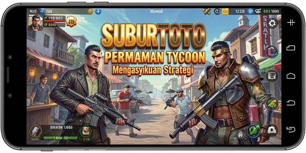 Tampilan gameplay SUBURTOTO dengan elemen Tycoon yang menarik.