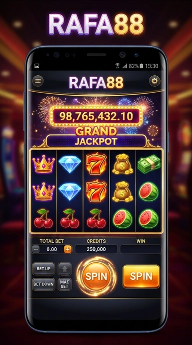 Screenshot saat mengunduh aplikasi di rafa88 dengan cepat.